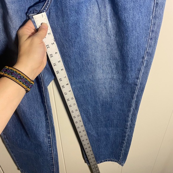 KanCan High Waisted Paperbag Waist Mom Jeans Denim Pants Style Women's 29 - Picture 14 of 15